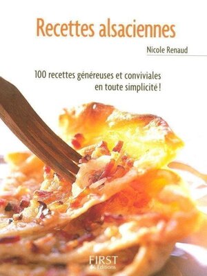 cover image of Recettes Alsaciennes